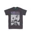 T-shirt Adulte Noir Nirvana-2