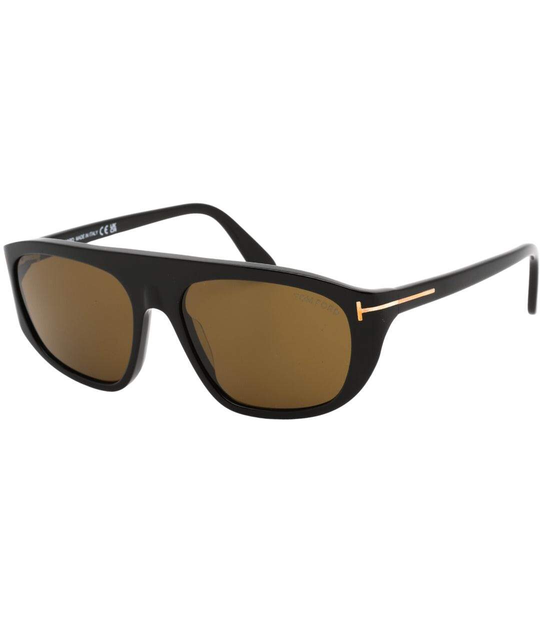 Lunettes De Soleil Roviex Adulte Taille Unique Noir Marron Tom Ford-2