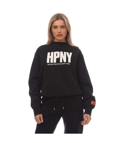 Sweat hpny femme noir / blanc Heron Preston