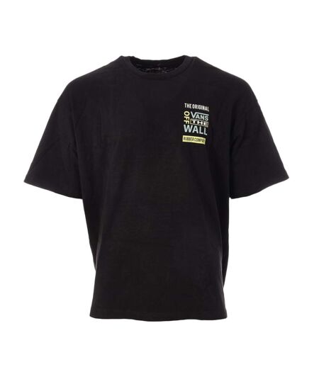 T-shirt noir homme vans logo gfx tee