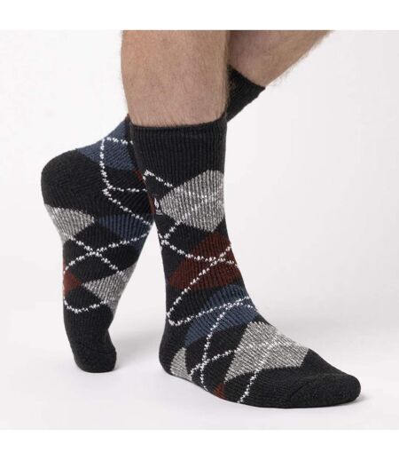Mens Jacquard Thermal Socks for Winter