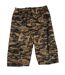 Short Décontracté Homme Vert Camouflage Honeymoon-1
