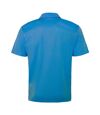 Just Cool Mens Plain Sports Polo Shirt (Sapphire Blue)