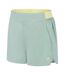 Womens/ladies Off Trail Shorts Glacier Green Wax Yellow Dare 2B-4