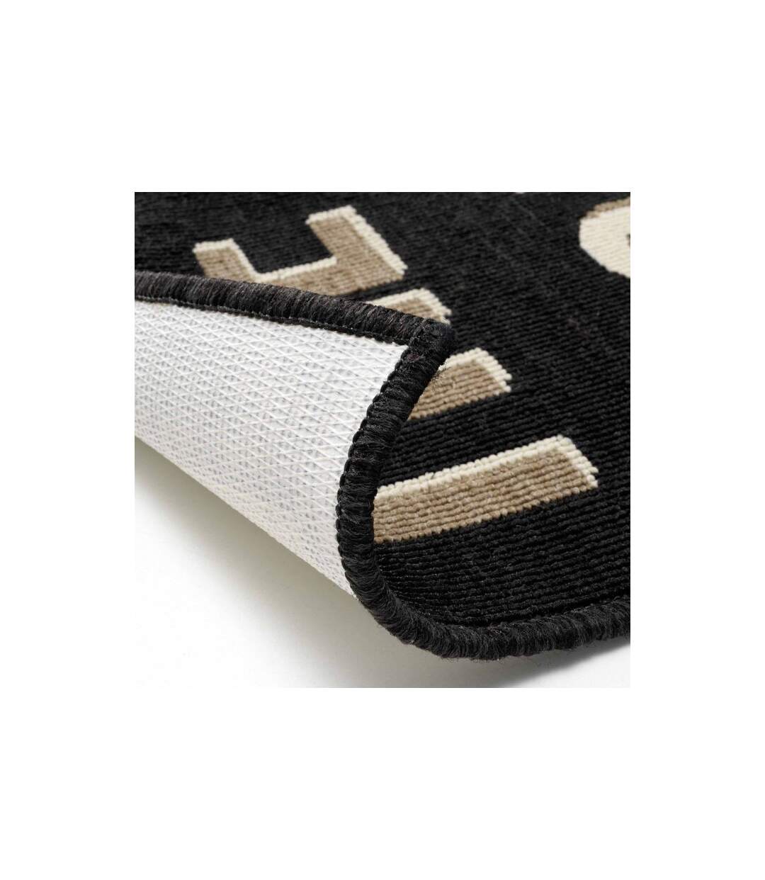 Tapis de Cuisine Breakfast 50x80cm Noir-3