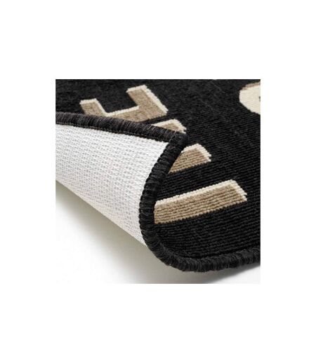 Tapis de Cuisine Breakfast 50x80cm Noir