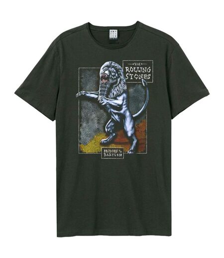 T-shirt bridges to babylon homme charbon Amplified