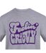 Mens Feelin Groovy T-shirt Grey AWD-3