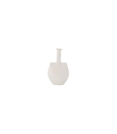 Vase Design en Céramique Madison 22cm Blanc Cassé