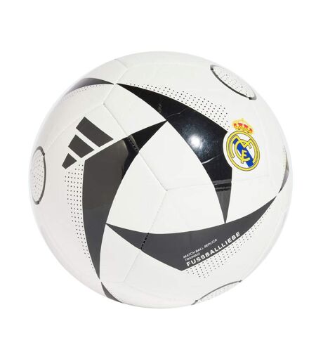 Real madrid ballon blanc/noir adidas club