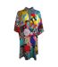 Womens/ladies Monrovian Shirt Dress Multicoloured Inoa-1