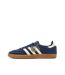 Baskets bleu marine/blanc homme adidas samba-1