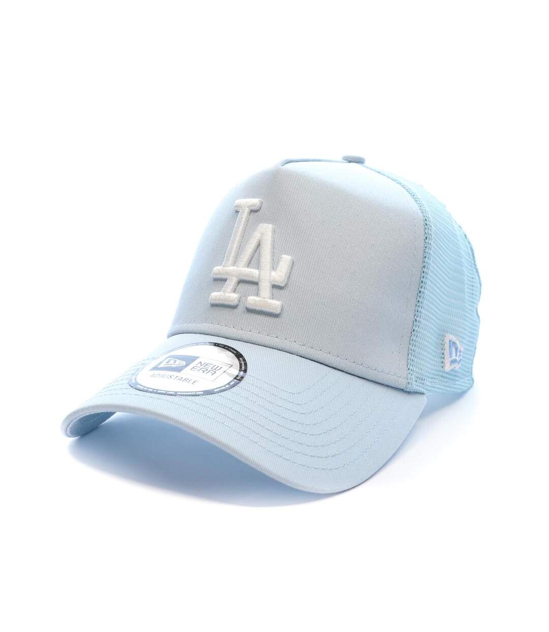 Casquette bleu ciel/blanc adulte new era los angeles dodgers-1