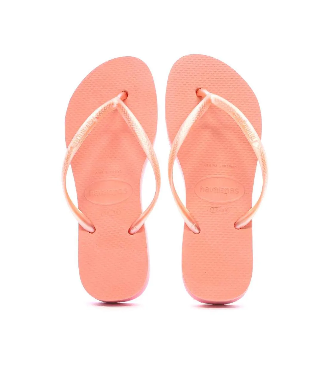 Tongs rose femme havaianas slim platform infrad-3