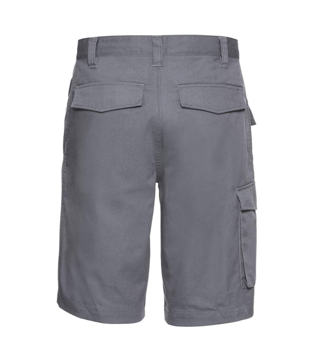 Short Travail Adulte Gris Foncé Uni Russell Collection-2