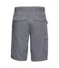 Short Travail Adulte Gris Foncé Uni Russell Collection-2