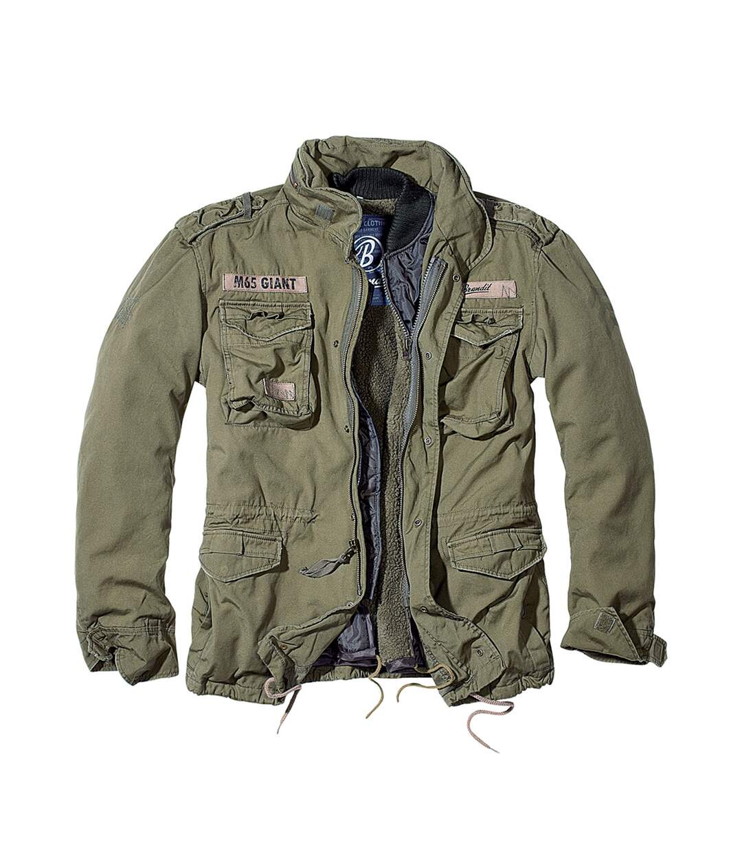 Mens M65 Giant Jacket Olive Build Your Brand-1