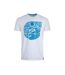 T-shirt summer sector homme blanc Weird Fish-1