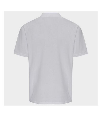 PRO RTX Mens Pro Piqué Moisture Wicking Polo Shirt (White) - UTPC6966