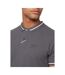 Crosshatch - Polo TATA - Homme (Gris foncé) - UTBG546