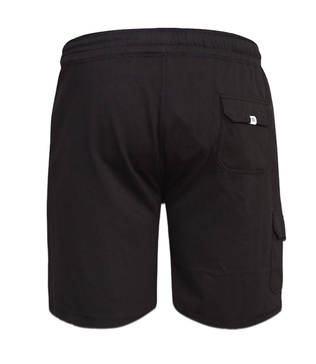 Duke Mens D555 John Kingsize Lightweight Cotton Cargo Shorts (Black) - UTDC146-2