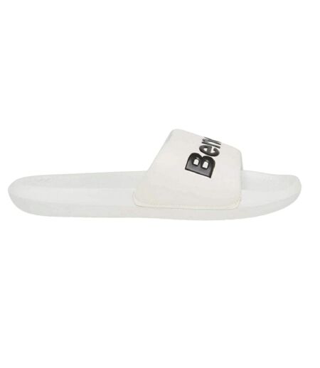 Claquettes Décontracté Motif/style Logo Imprimé Adulte Blanc Bench