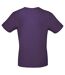 B&C - T-shirt manches courtes - Homme (Violet foncé) - UTBC3910
