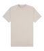 Unisex adult combed ringspun cotton tall oversized t-shirt stone Casual Classics-1
