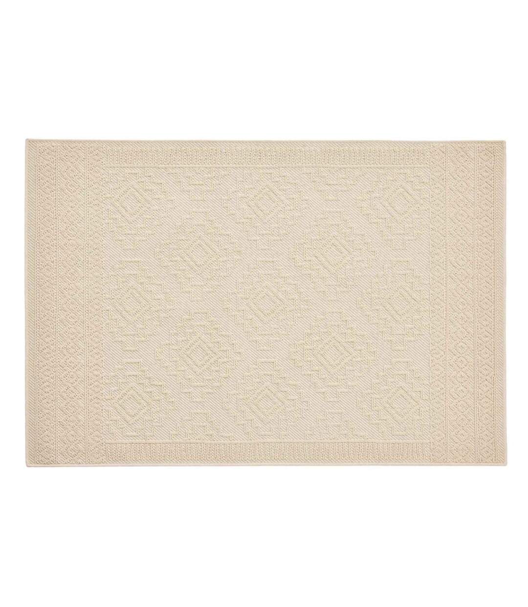 Tapis Tissé Relief Canyon 120x170cm Naturel-1