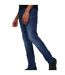 Jean Svelte Homme Bleu Foncé Délavé Crosshatch-4