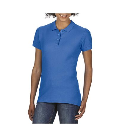 Softstyle Polo Uni Femme Bleu Roi Gildan