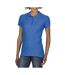 Gildan Softstyle Womens/Ladies Short Sleeve Double Pique Polo Shirt (Royal) - UTBC3719