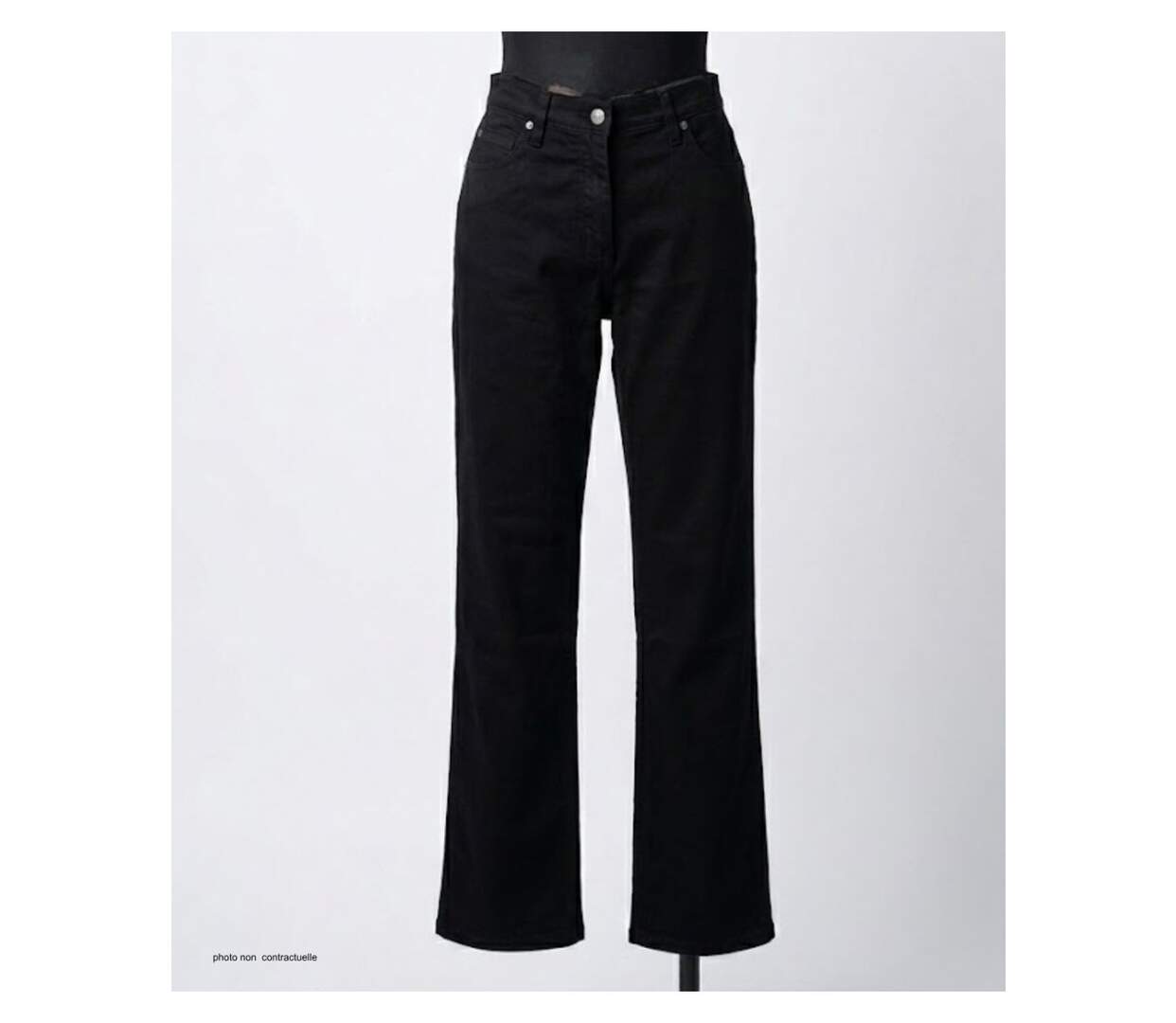 Pantalon Mayflower M957 Noir : la robustesse de la gabardine alliée au confort stretch-3