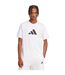 T-shirt Style 3 Rayures Homme Blanc Adidas-1