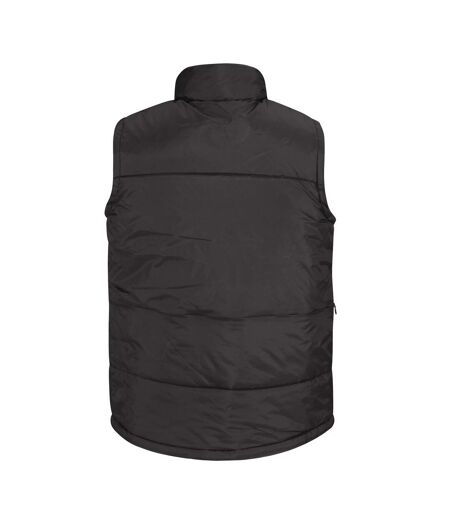Veste Sans Manches Motif/style Uni Homme Gris Foncé Uni B&C