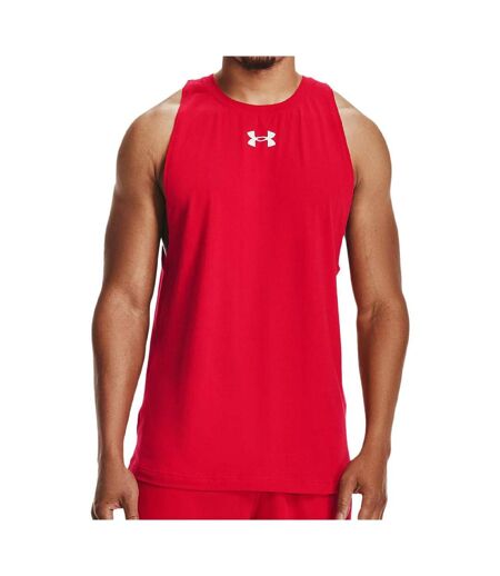 Débardeur Rouge Homme Under Armour Baseline - L