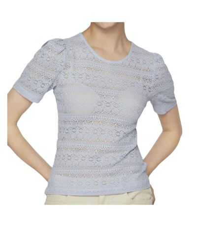 T-Shirt Bleu Vila Femme Vichikka - L