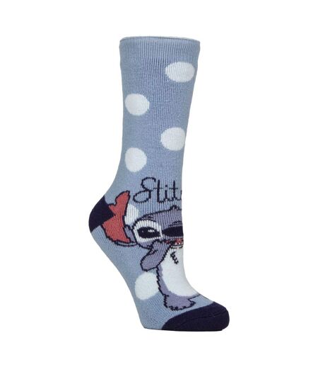 Ladies Thermal Lilo Stich Patterned Socks for Winter