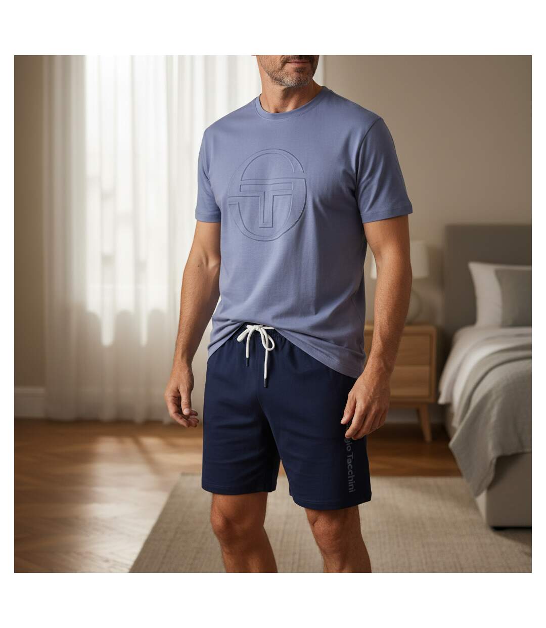 Pyjama Court Homme Sergio Tacchini-2