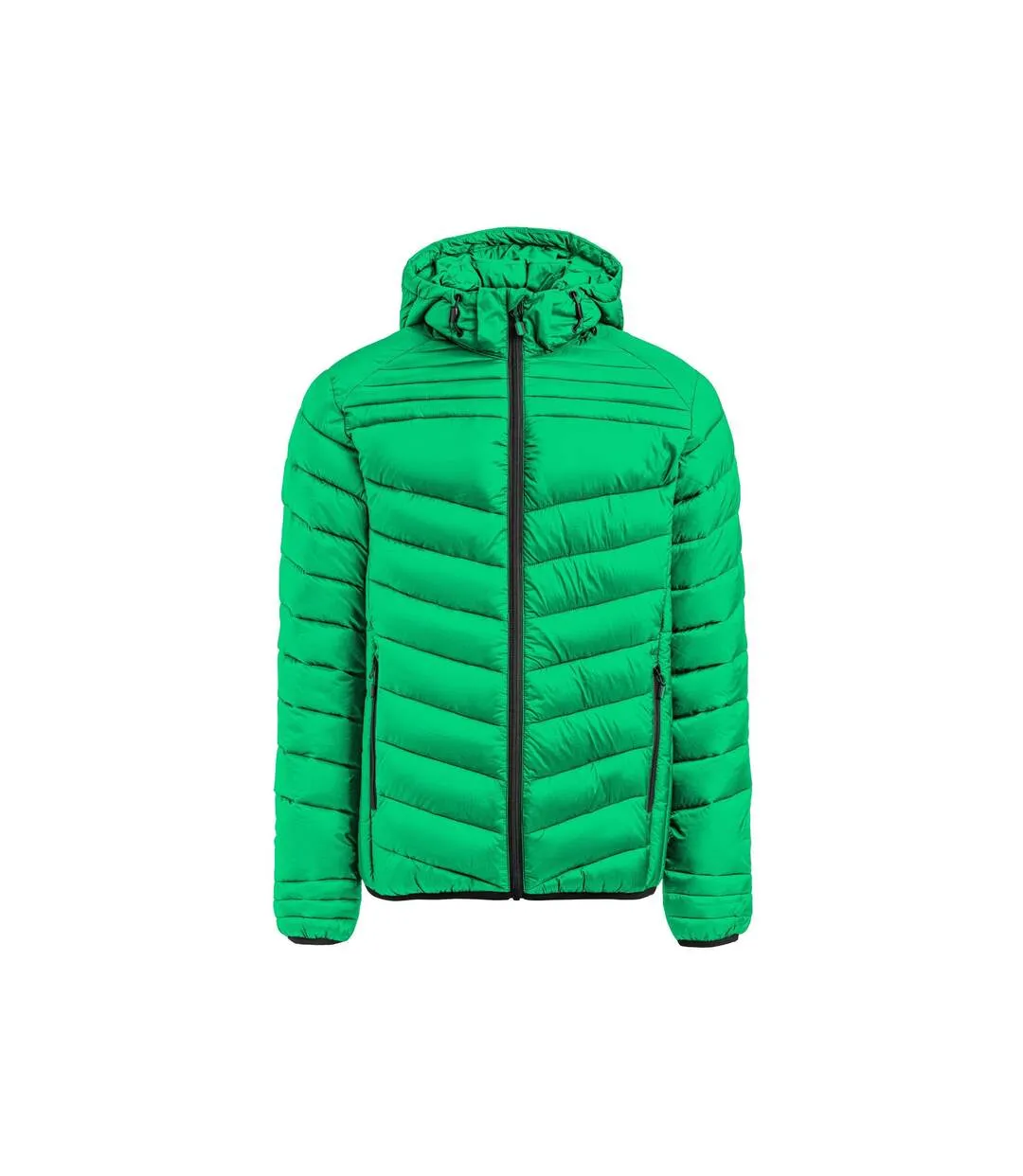 Veste Motif/style Uni Base Homme Vert Printer-3