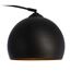 Lampadaire en métal Contempo Chic - H. 175 cm - Noir-3