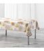 Nappe Imprimée Opéra 150x240cm Jaune & Blanc-1
