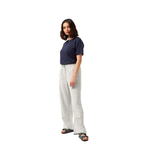 Pantalon De Détente Linah Femme Blanc Bleu Marine Craghoppers