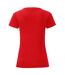 T-shirt Iconic Femme Rouge Fruit Of The Loom-2