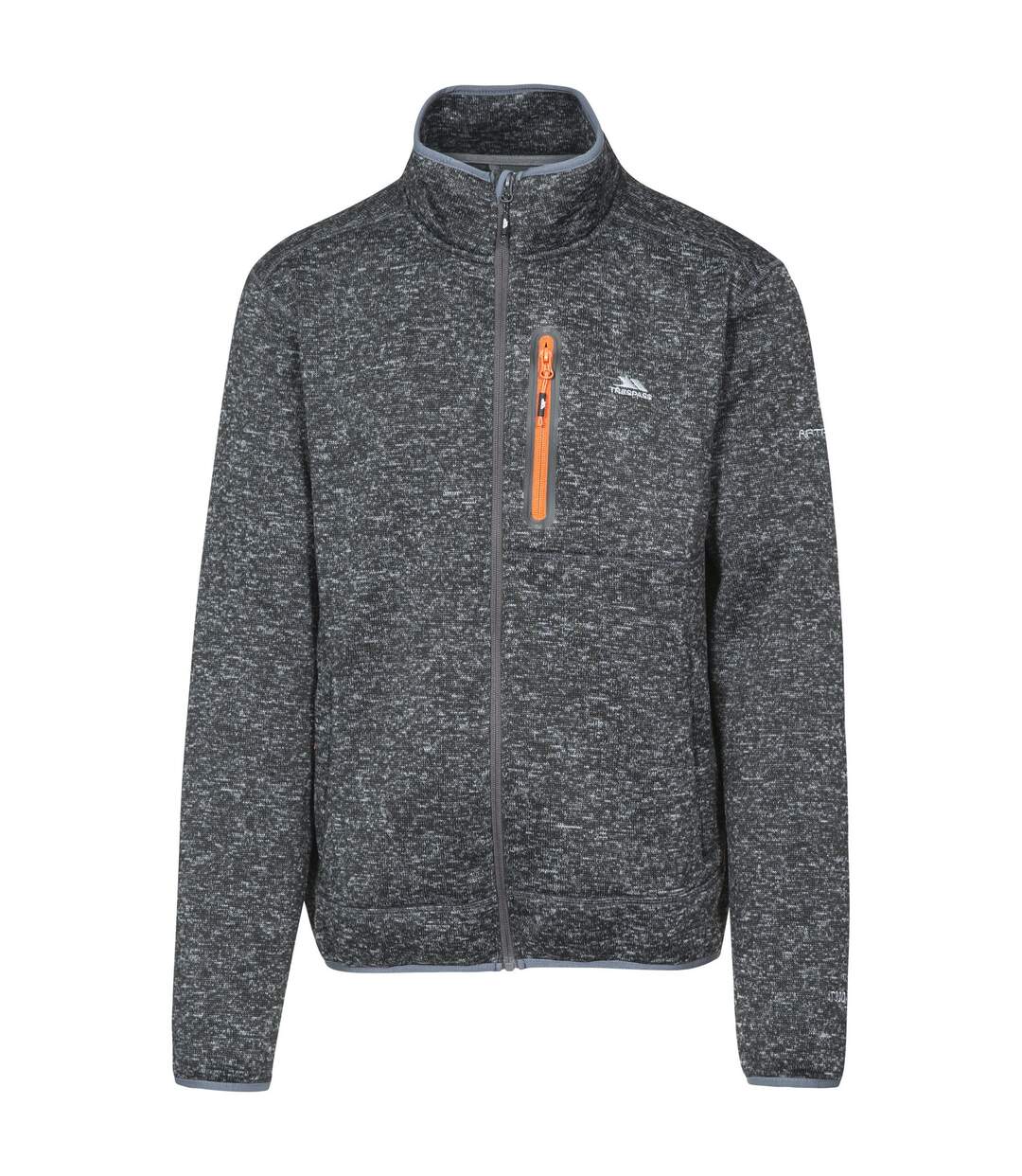 Trespass Mens Bingham Fleece Jacket (Black Marl) - UTTP4287