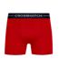 Pack of 3  Mens avocet boxer shorts  red/white/navy Crosshatch