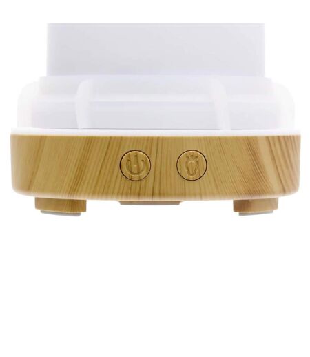 Diffuseur Huile Essentielle & 4 Huiles Marta 14cm Blanc