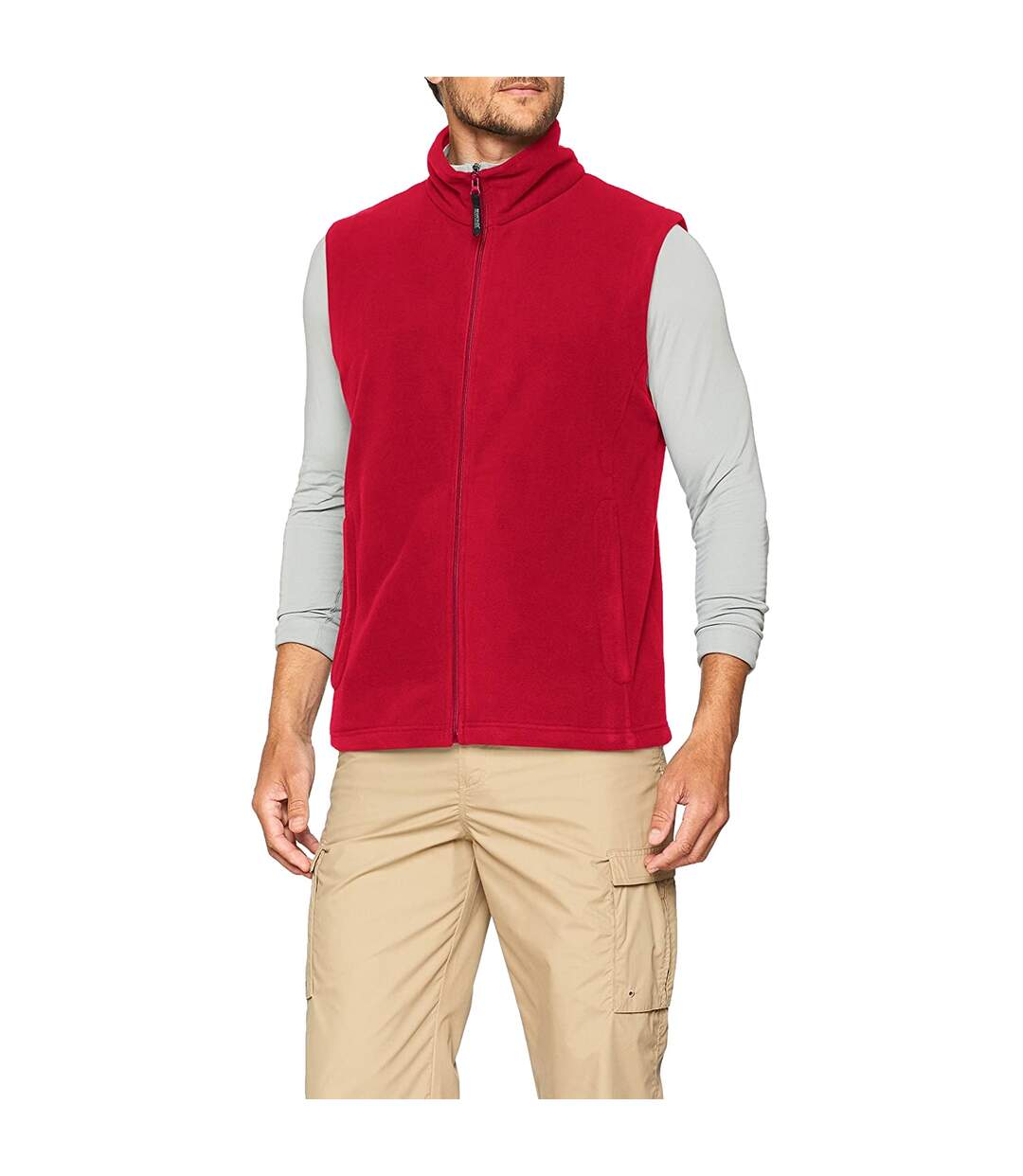 Veste polaire sans manches homme rouge Regatta-2