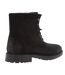 Mens suede flat ankle boots black Dune London-2