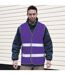 Gilet haute visibilité enhance adulte violet SAFE-GUARD by Result-2